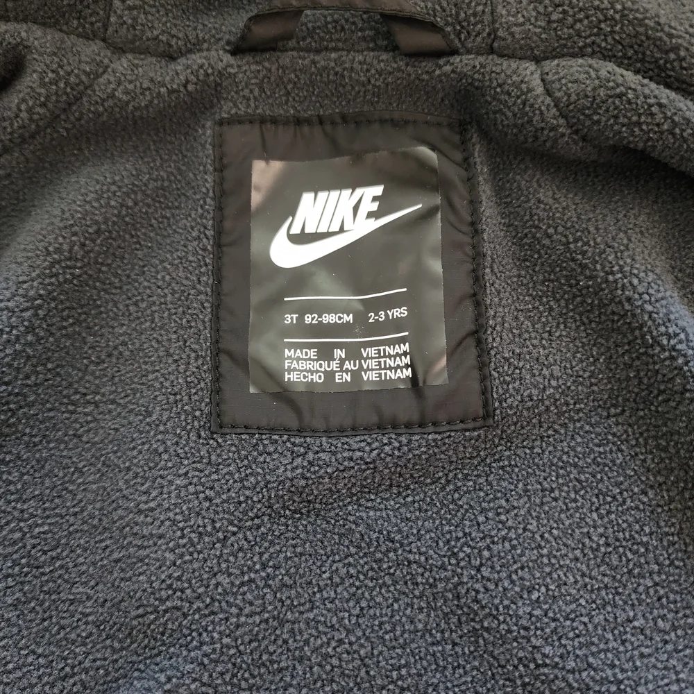 Nike Toddler Zip-Up Windbreaker Fleece Lined Jacket - Size 3T